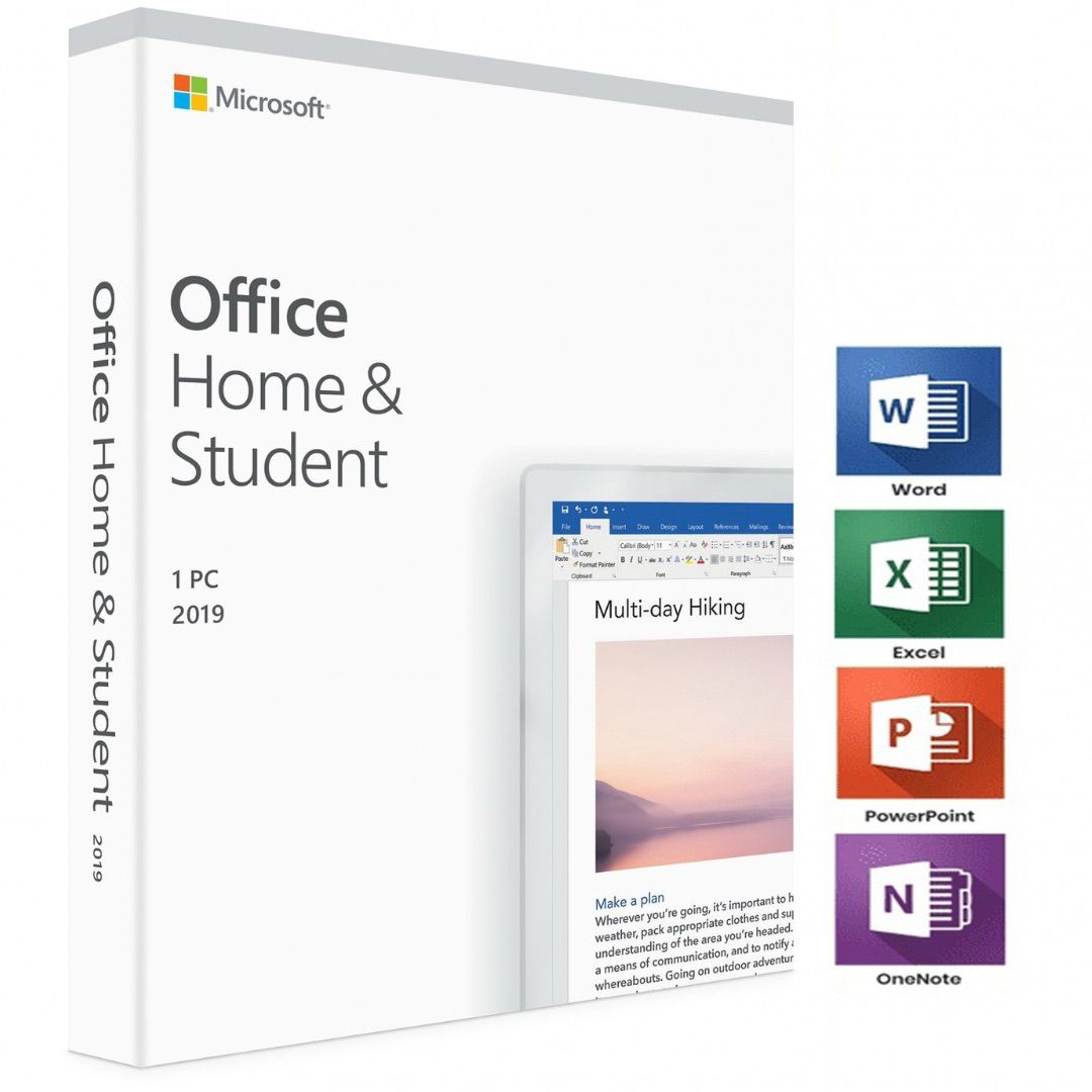 Office 2019 Home & Student - Retail Key