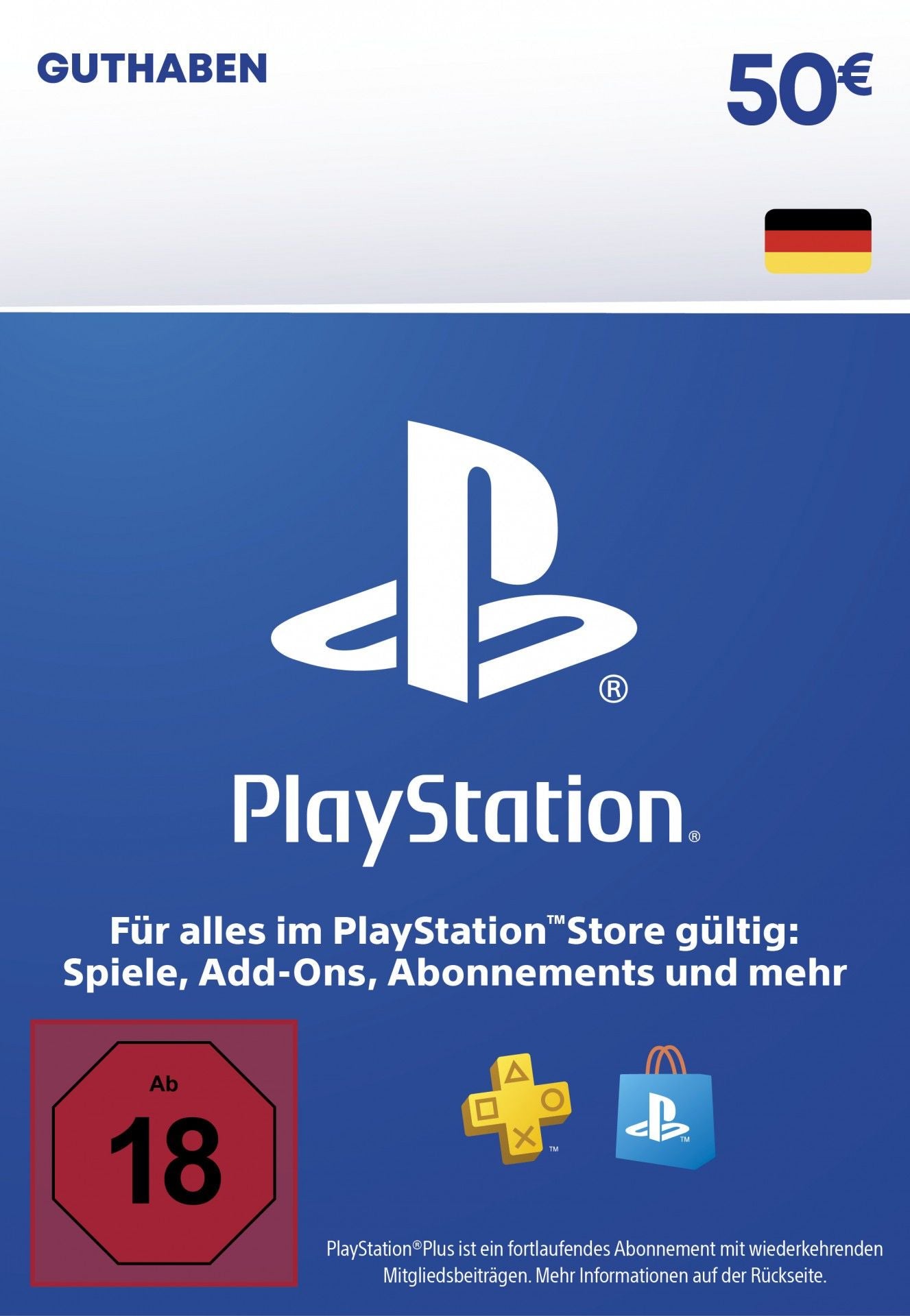 Playstation Network Guthabenkarte