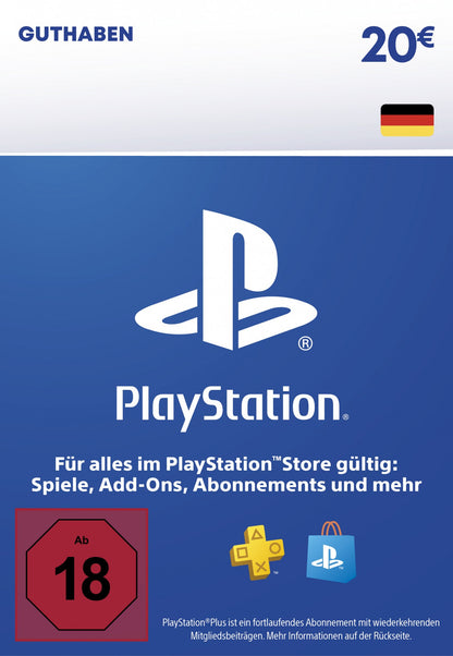 Playstation Network Guthabenkarte
